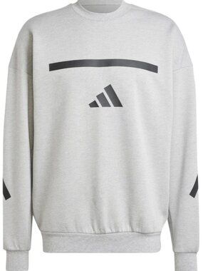Men's Adidas Z.N.E. Crew sweatshirt - Gray and black - Large - NWT!
